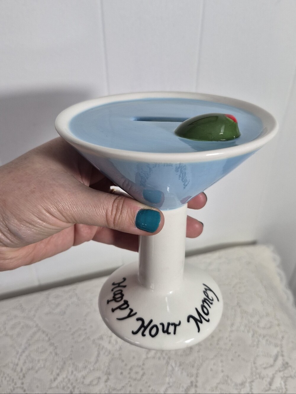 Martini Piggy Bank